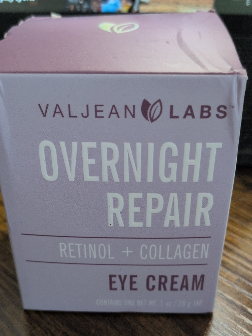 VAL JEAN Labs Overnight Repair Retinol + Collagen Eye Cream - Pink